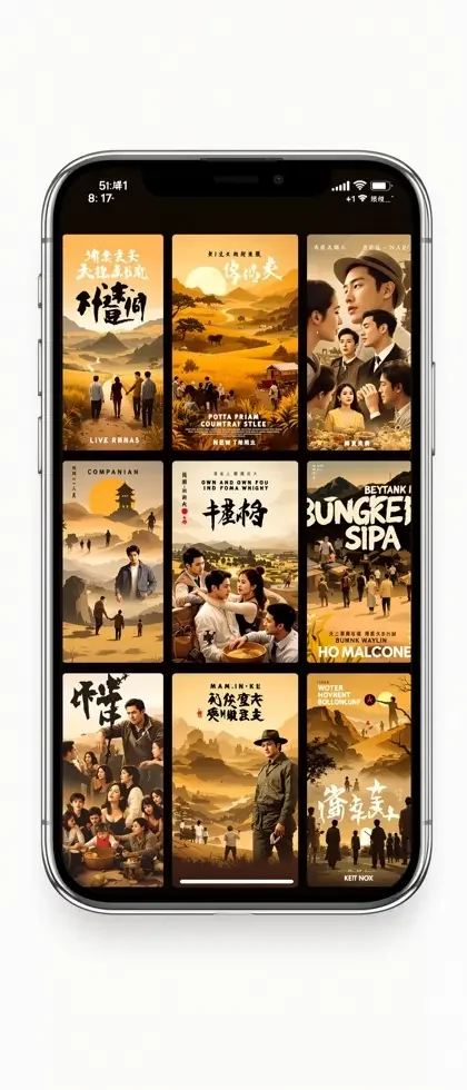 悟空短剧无广告平台 APP 首页推荐界面