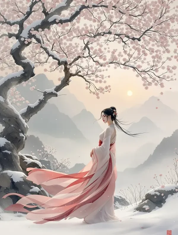 悟空短剧无广告平台 雪夜有人来 悟空短剧无广告平台《雪夜有人来》封面海报